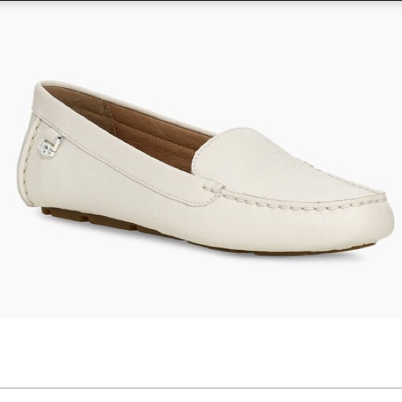 ugg flores leather flat